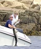 George Bush with Daughter Jenna, Art Poster by John Mottern