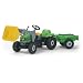 FS 023196 - Deutz - Tret-Traktor mit Frontschaufel und Anh�nger, 169cm