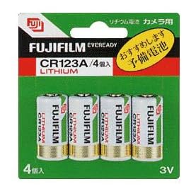 FUJIFILM カメラ用リチウム電池 3V 4本入り FEN CR123A 4B
