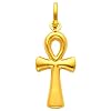 14k Yellow Gold Religious Medium Ankh