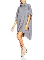 SO Cachemire & Knitwear Poncho Carly (Gris)