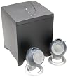 Labtec Pulse 420 2.1 Computer Speakers (3-Speaker, Black & Silver)