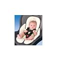 Kiddopotamus Snuzzler Complete Head and Body Support, Ivory Fleece & Grey Trim