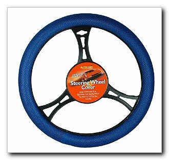 Mesh Steering Wheel Cover, Blue