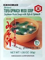 Kikkoman - Instant Tofu-Spinach Miso Soup Mix (9 Pockets in 3 Packs) -3.15 Oz