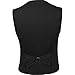 BREGEO FASHION black tuxedo collar waistcoat RS.1250.00