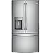 GE GFE26GSKSS 25.8 Cu. Ft. Stainless Steel French Door Refrigerator - Energy Star