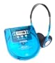Koss CDP-1689BCP Personal CD Player with Car Pack and 40 Seconds of Anti-Skip Protection (Blue)