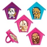 Puppy in my Pocket Cupcake Rings - 12 ct