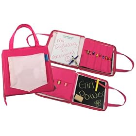 Princess Linens Doodlebugz Doodlebag Solid Pink by Princess Linens
