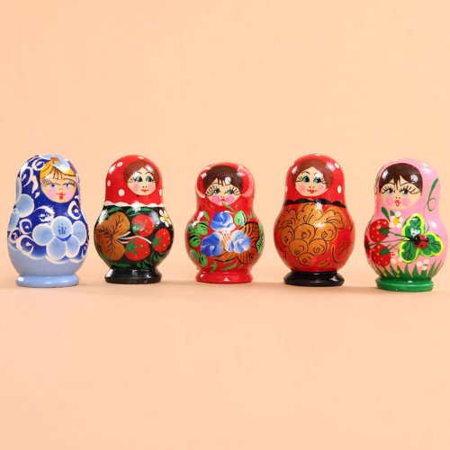 Wooden Magnet - Babuszka 2.25 inch