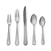 Lenox Swedish Lodge Stainless-Steel 5-Piece Place Setting, Service for 1