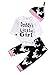 Newborn Baby Girls Long Sleeve Daddy's Little Girl Romper and Deer Pants Outfit with Hat (6-12M, White+Black)