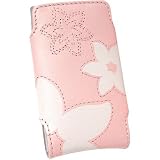 Apple TA953LL/B Incase Leather Sleeve for iPod mini ( White Flower Applique )