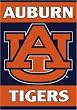Auburn Tigers Double-Sided 28"x40" Banner - College Athletics Sports Merchandise