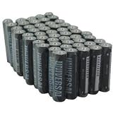 UNIVERSAL BATTERY D5312/D5912 Alkaline Batteries (AA 50-pk)