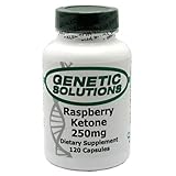Raspberry Ketones 100% Natural Weight Loss Supplement - 120 Capsules, 250 Mg (As Featured on Dr. Oz) by Genetic Solutions