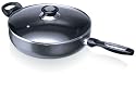 Beka - 13075284 - Sauteuse + couvercle verre 28 cm Pro Induc anthracite en alumnium - intérieur revêtu - tous feux + induction