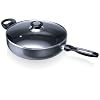 Beka  - 13075284 -  Sauteuse + couvercle verre 28 cm  Pro Induc anthracite en alumnium  -   int�rieur rev�tu  -  tous feux + induction