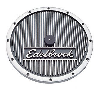 Edelbrock 4221 Elite Series Aluminum Round Air Cleaner