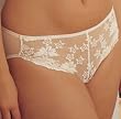 Goddess Cashmere Embroidered hi-cut brief #212. Matching bra available.