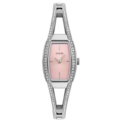GUESS? Women's 85703L Stainless Steel Pink Dial Watch