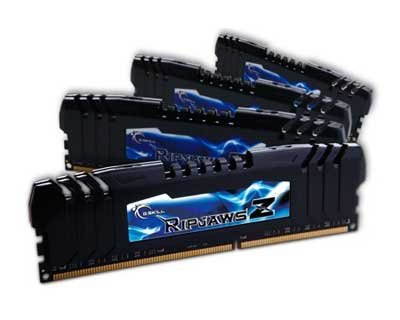 16GB G.Skill DDR3 PC3-17000 RipjawsZ Series for Intel X79 (9-11-10-28) Quad Channel kit 4x4GB On Sale