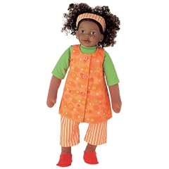 Sigikid 26792 - Gena Genius Spielpuppe Kleid orange