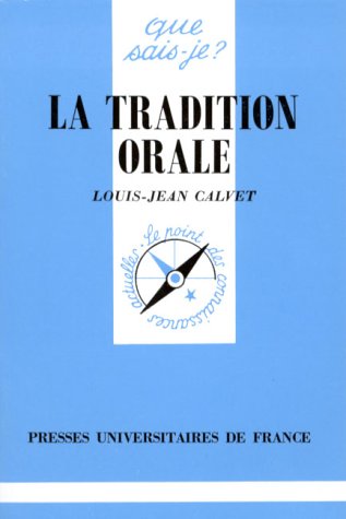 La tradition orale