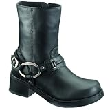 HARLEY DAVIDSON Christa Leather Motorcycle Womens Boots