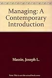 Managing : a contemporary introduction