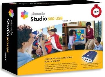 Pinnacle Studio 500 USB Version 10.0