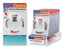Just Cause AUTISM AWARENESS Stretch Puzzle Charm Bracelet
