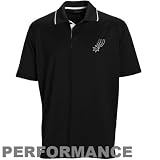NBA Antigua San Antonio Spurs Team Impact Performance Polo - Black (Medium)