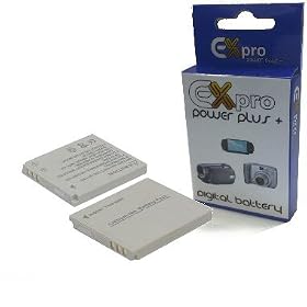 Ex-Pro Canon NB-4L NB4L, High Power Plus+ 2 Year Warranty Replacement Lithium Li-on Digital Camera Battery for Powershot SD30, SD40, SD200, SD300, SD400, SD430, SD450, SD600, SD630, SD750, SD780, SD940, SD960IS, SD1400 IS, SD1400IS, TX1