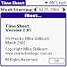 TimeSheet downloadable Software