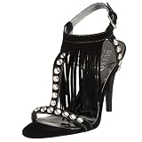GUESS Women's Galiena Fringe Sandal