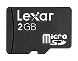 Lexar micro SD 2 GB Class 2 Flash Memory Card LSDMI2GBASBNA