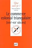 Le commerce colonial triangulaire, XVIIIe-XIXe siècles