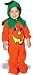 Rubies Costume Co. EZ-On Romper Costume, Lil' Pumpkin, 6 to 12 Months