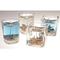 Beach Candles - Clear Round