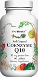 Coenzyme Q10 50mg (50 mg, 60 small sublingual tablets)