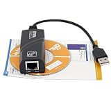 SANOXY USB 2.0 Gigabit Ethernet Adapter-Compact Black USB 2.0 to Gigabit EN NIC Network Adapter Network adapter - Hi-Speed USB