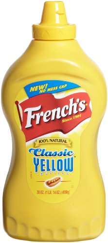 French's Classic Yellow Mustard, 30-Ounce Squeeze Bottles (Pack of 12)