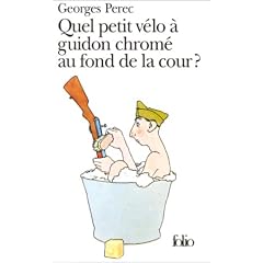 Quel petit v�lo � guidon chrom� au fond de la cour ?