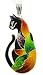 Time To Leave Cat Pendant w/ Necklace by Zarah