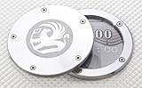 Richbrook Vauxhall T/Off Back Tax Disc Holder - Silver