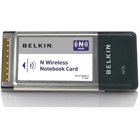 Belkin N Wireless Notebook Card