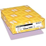 Neenah Exact Vellum Bristol, 67 lb, 8.5 x 11 Inches, 250 Sheets, Orchid