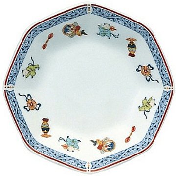 NARUMI(ナルミ) 唐子（からこ）チャーハン皿 19cm 陶磁器 40186-1533